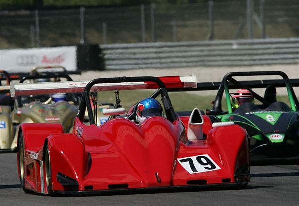 Carlo Brivio a Vallelunga nel campionato Sport Prototipi su Norma BMW