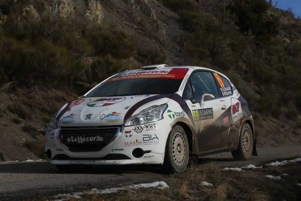Winners Rally Team Enrico Brazzoli, al Montecarlo